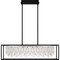 Quoizel Brillance Linear Chandelier Led Light Matte Black PCBNC635MBK - alternate 4